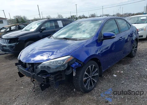 2018 Toyota Corolla Se z USA, uszkodzony, nr VIN 2T1BURHE0JC000489